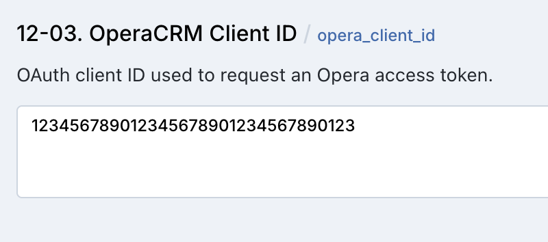 Opera Client ID visual reference