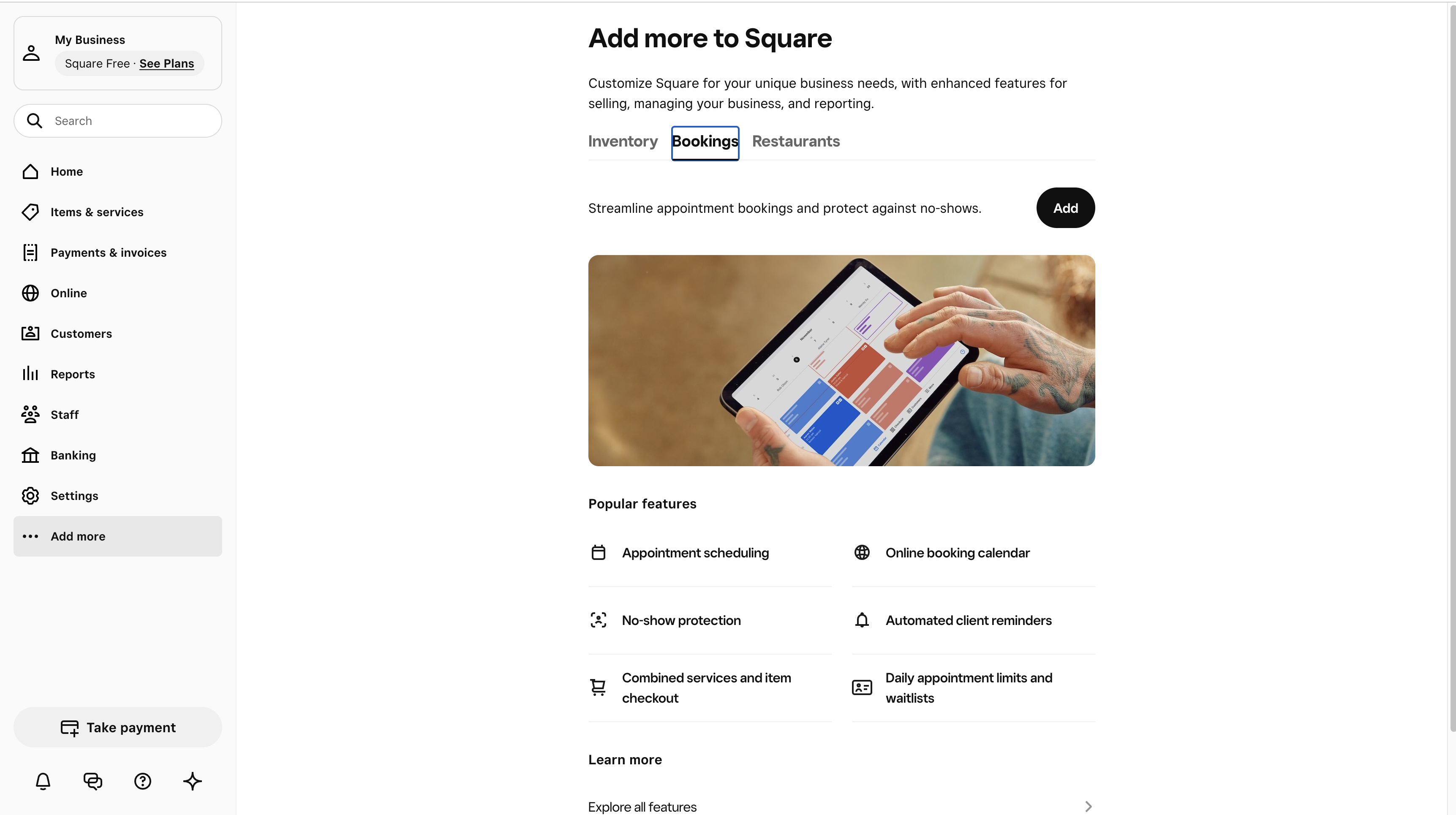 Add Appointments to location