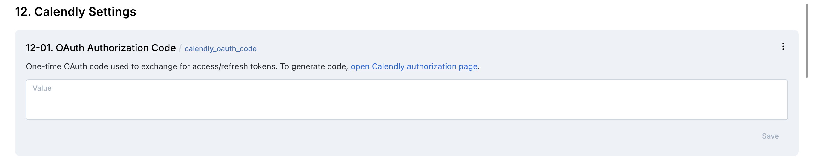 OAuth Authorization Code attribute